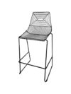 BS-098 | MAZE WIRE BARSTOOL BLACK