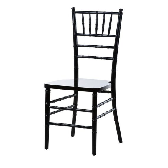 CH-049 | CHIVARI DINING CHAIR BLACK WITH CUSHION