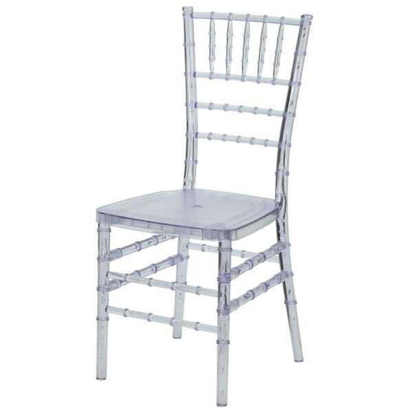 CH-050 | CHIVARI DINING CHAIR CLEAR WITH CUSHION