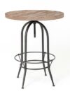 CRU-RW-033 | RECLAIMED WOOD ROUND CRUSIER TABLE