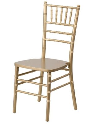 CH-051 | CHIVARI DINING CHAIR GOLD WITH CUSHION