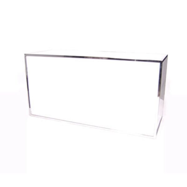 BAR-018 | 6FT BUFFET BAR CHROME FRAME WITH PLEXI