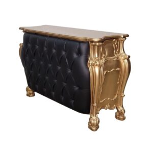 BAR-POLART-013 |  ORNATE GOLD TUFTED BAR
