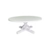 CASUAL-104 | NAPA WHITE WOOD ROUND DINING TABLE