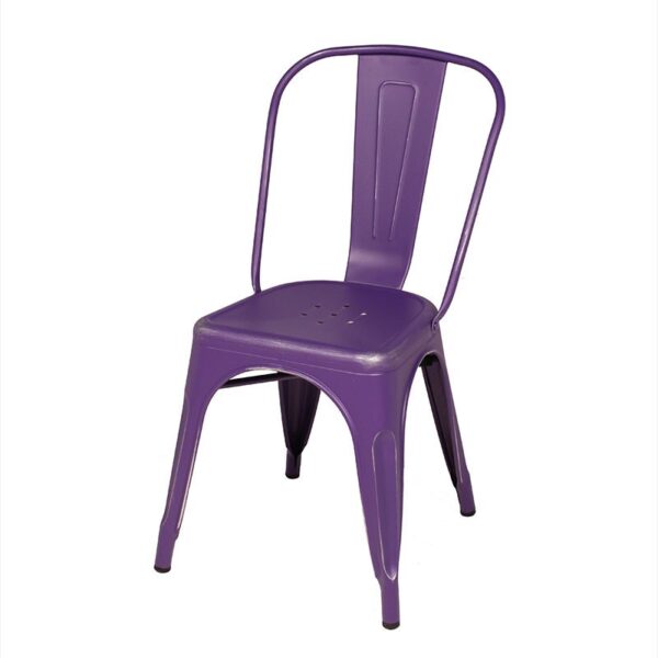 CH-070 | INDUSTRIAL CHAIR SANDED PURPLE