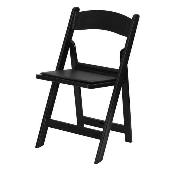 CH-023 | BLACK RESIN FOLDING CHAIR