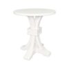 CASUAL-110 | NAPA WHITE ROUND CAFÉ TABLE