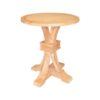 CASUAL-111 | NAPA NATURAL WOOD ROUND CAFÉ TABLE