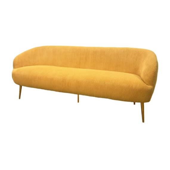 SS-660 | MIA CORDUROY SOFA YELLOW
