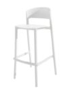 BS-120 | SHELBY BARSTOOL WHITE