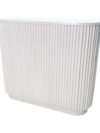 BAR-097 | SYDNEY FLUTED 4FT BAR WHITE WOOD
