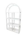 BAR-088 | SYDNEY ARCHED BAR SHELF WHITE WOOD