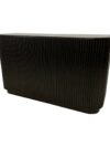 BAR-092 | SYDNEY FLUTED 6FT BAR BLACK WOOD