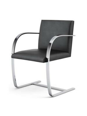 OF-014 | MEETING CHAIR FLAT FRAME CHROME SLED BASE