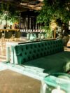 SS-451 | VELVET TUFTED BACK SOFA HUNTER GREEN