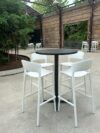 BS-120 | SHELBY BARSTOOL WHITE