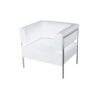 SS-053 | OPEN BACK SINGLE CHAIR WHITE