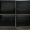 BAR-092 | SYDNEY FLUTED 6FT BAR BLACK WOOD
