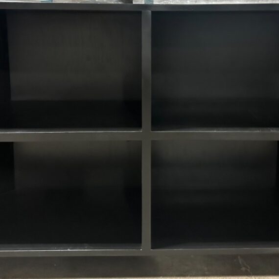 BAR-092 | SYDNEY FLUTED 6FT BAR BLACK WOOD