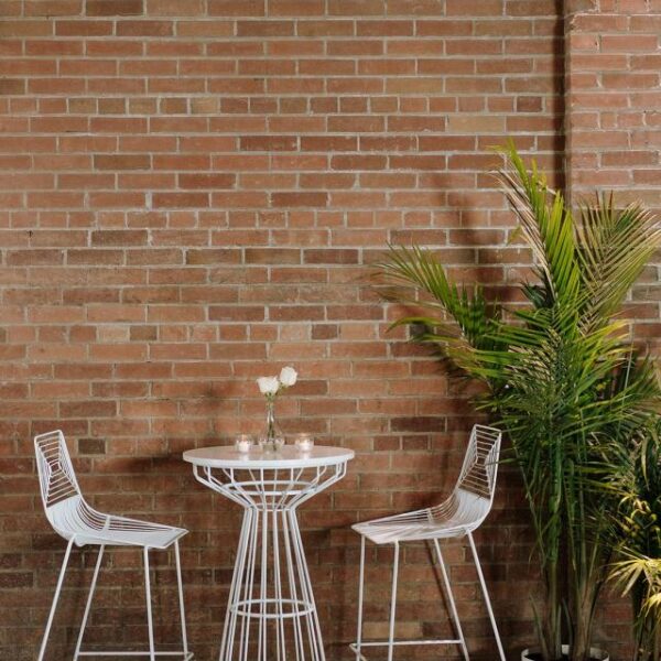 BS-097 | MAZE WIRE BARSTOOL WHITE