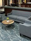 CT-RW-045 | ROUND RECLAIMED WOOD COFFEE TABLE
