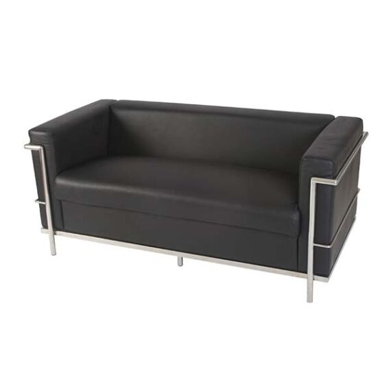 SS-016 | FBC TORONTO LOVE SEAT BLACK