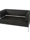 SS-049 | OPEN BACK LOVESEAT BLACK