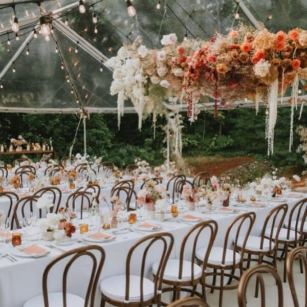 CH-086 | THONET DINING CHAIR BROWN WOOD