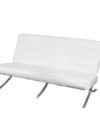 SS-029 | VANCOUVER LOVE SEAT WHITE