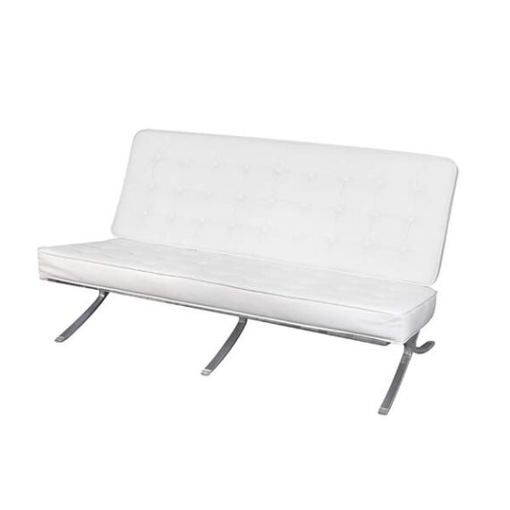 SS-029 | VANCOUVER LOVE SEAT WHITE