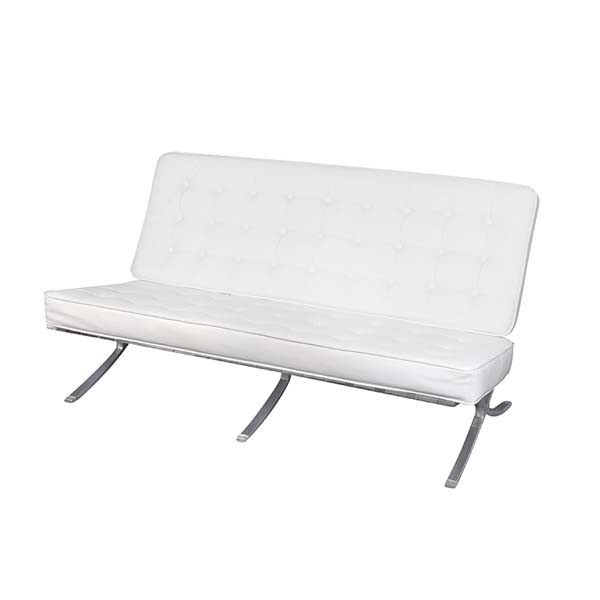 SS-029 | VANCOUVER LOVE SEAT WHITE