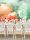 CH-081 | WIMBLEDON DINING CHAIR WHITE WITH WHITE SEAT