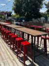 COMM-RW-038 | LARGE RECLAIMED WOOD COMMUNAL TABLE