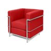 SS-212 | GES TORONTO SINGLE CHAIR RED