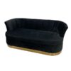 SS-480 | ELOISE VELVET SOFA BLACK