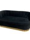SS-480 | ELOISE VELVET SOFA BLACK