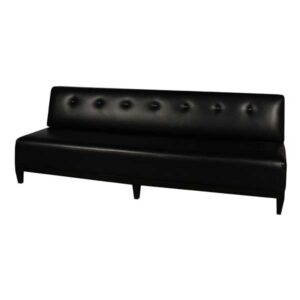 SS-297 | BK SOFA BLACK 8FT