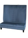 SS-445 | HIGHBACK VELVET BANQUETTE POWDER BLUE