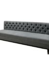 SS-519 | VELVET TUFTED BACK SOFA GREY