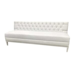 SS-391 | TUFTED SOFA WHITE
