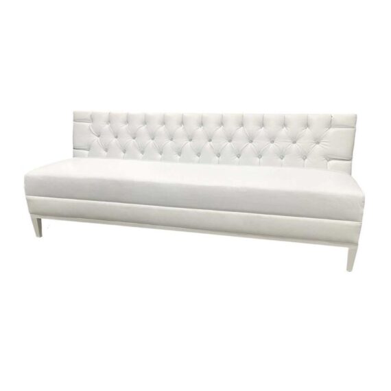 SS-391 | TUFTED SOFA WHITE