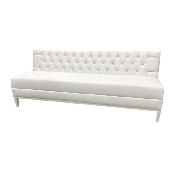 SS-391 | TUFTED SOFA WHITE