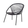MISC-EU-045 | BLACK ROPE PATIO CHAIR