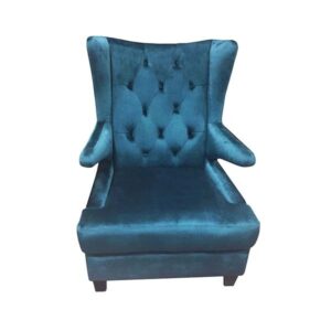 SS-413 | QUEEN WEST VELVET ARMCHAIR TEAL