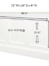 BAR-070 | NAPA BAR WHITE WOOD