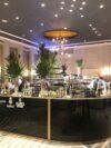 BAR-036 | 6FT CURVED BAR GOLD FRAME WITH PLEXI