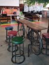 MISC-PROP-015 | BICYCLE TABLE WITH STOOLS (6)