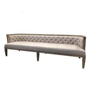SS-500 | MD BELGIUM SOFA BEIGE LINEN 8FT
