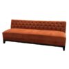 SS-405 | VELVET TUFTED SOFA NAPLES ORANGE