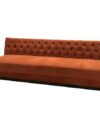 SS-405 | VELVET TUFTED SOFA NAPLES ORANGE